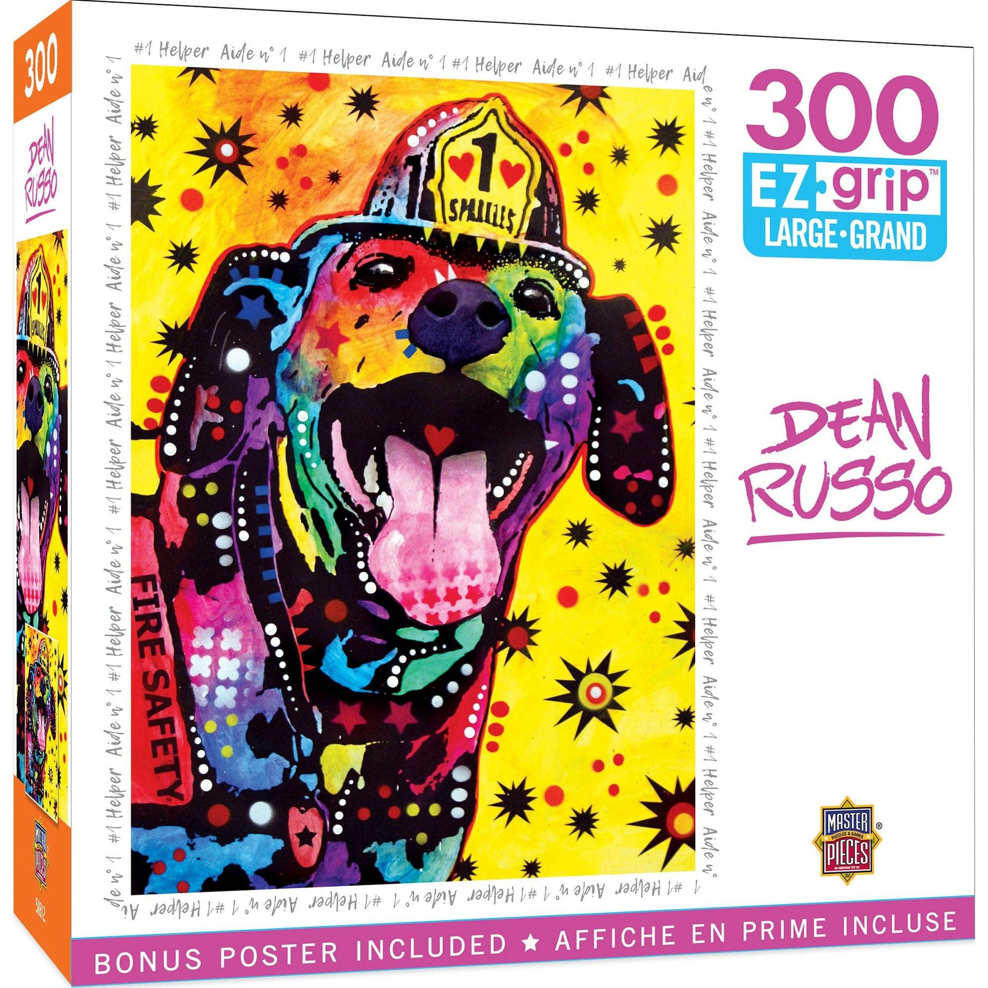 MasterPieces-Dean Russo - #1 Helper - 300 Piece EZGrip Puzzle-32224-Legacy Toys