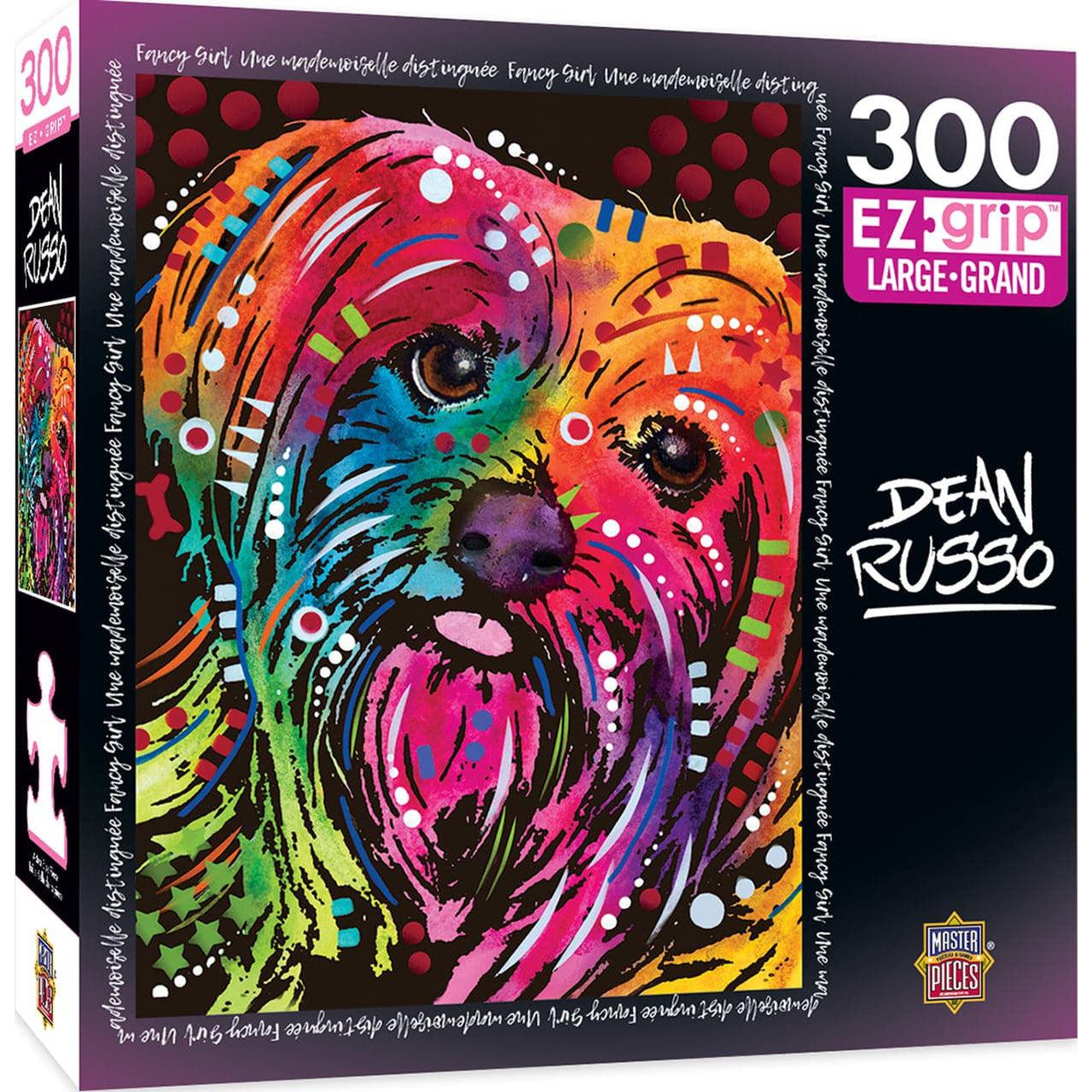 MasterPieces-Dean Russo - Fancy Girl - 300 Piece EZGripPuzzle-31914-Legacy Toys
