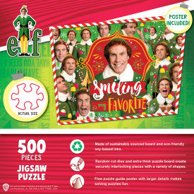 MasterPieces-Elf - 500 Piece Puzzle-32362-Legacy Toys