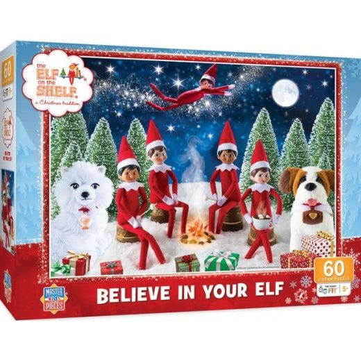 MasterPieces-Elf on the Shelf - Believe in Your Elf - 60pc Puzzle-12126-Legacy Toys