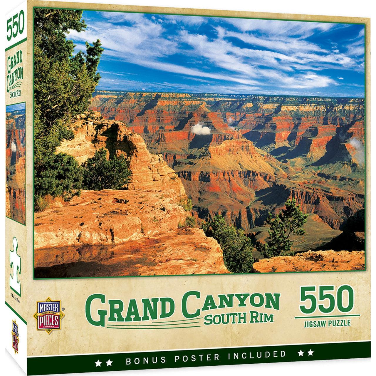 MasterPieces-Explore America - Grand Canyon South Rim - 500 Piece Puzzle-30726-Legacy Toys