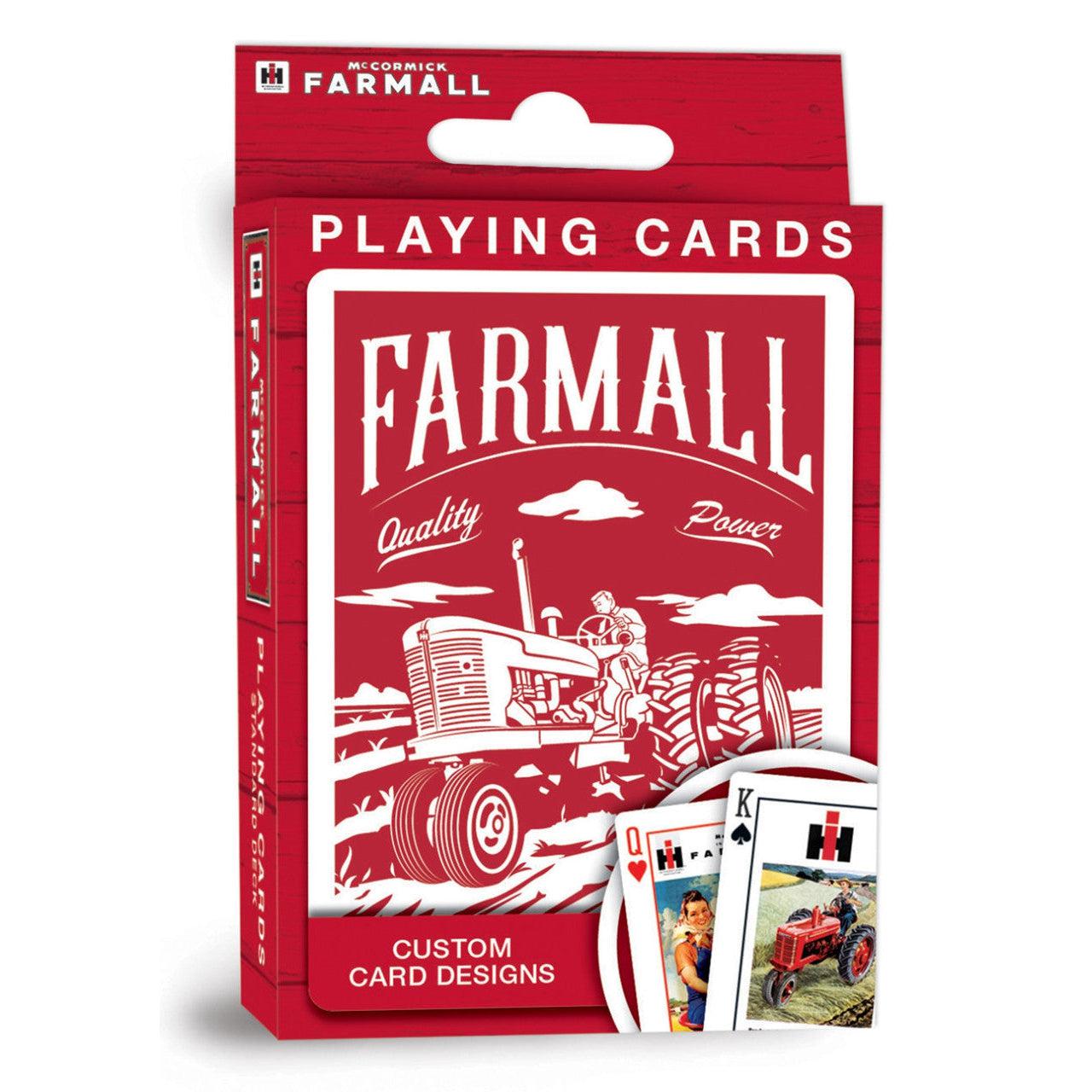 MasterPieces-Farmall Case IH - Playing Cards-92105-Legacy Toys