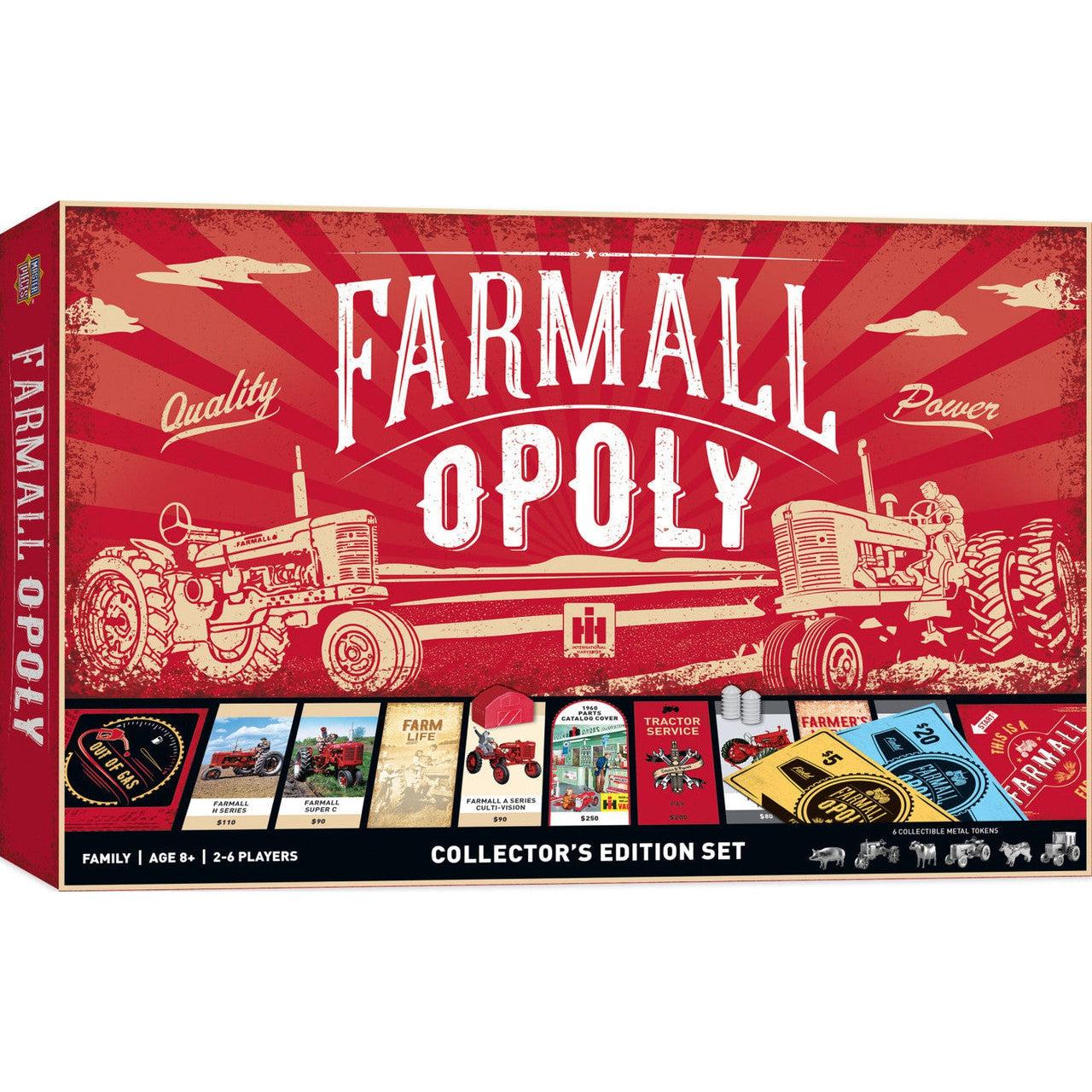 MasterPieces-Farmall - Opoly-42301-Legacy Toys