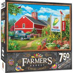 MasterPieces-Farmer's Market - Country Heaven - 750 Piece Puzzle-31993-Legacy Toys