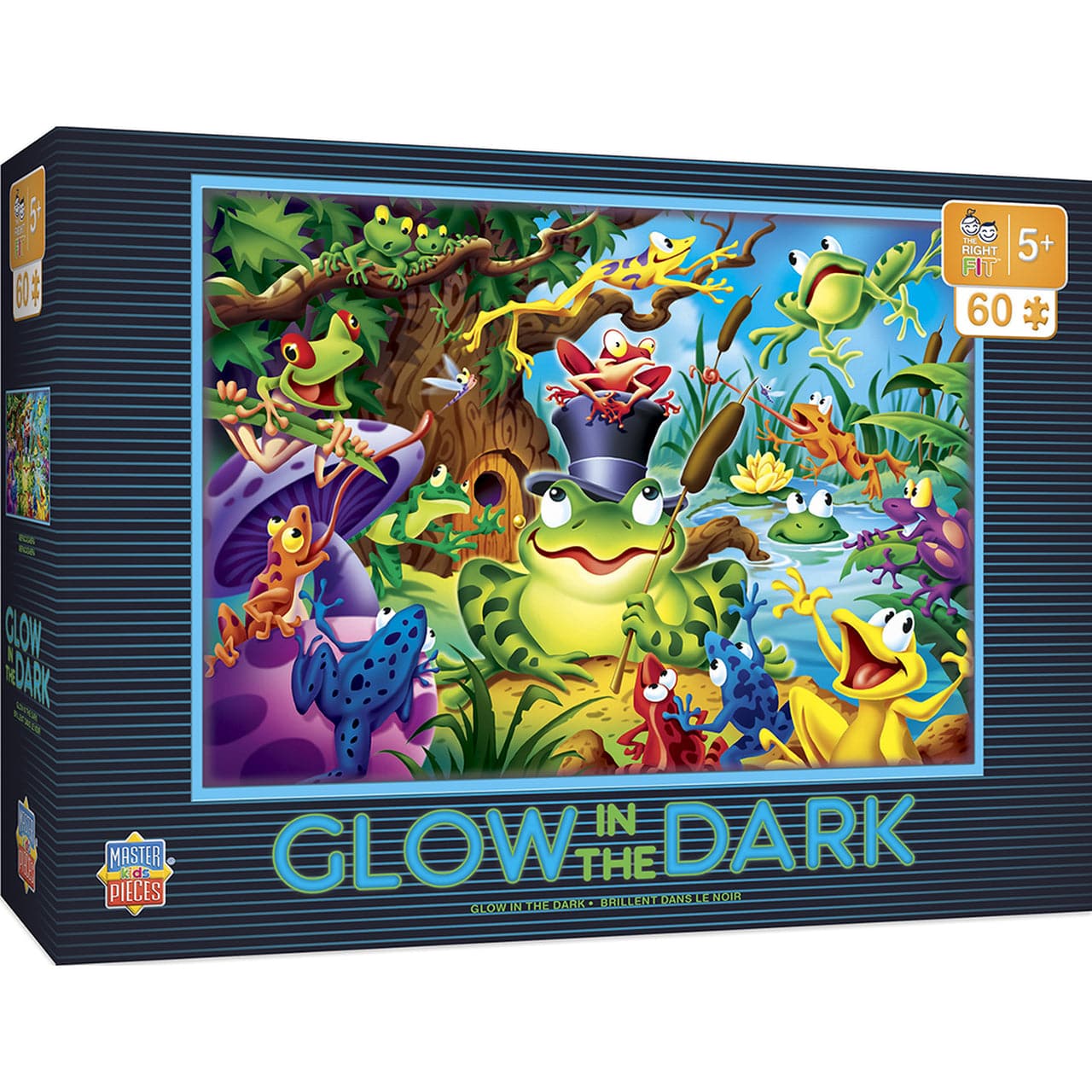 MasterPieces-Glow in the Dark - Abracadabra - 60pc Puzzle-11855-Legacy Toys
