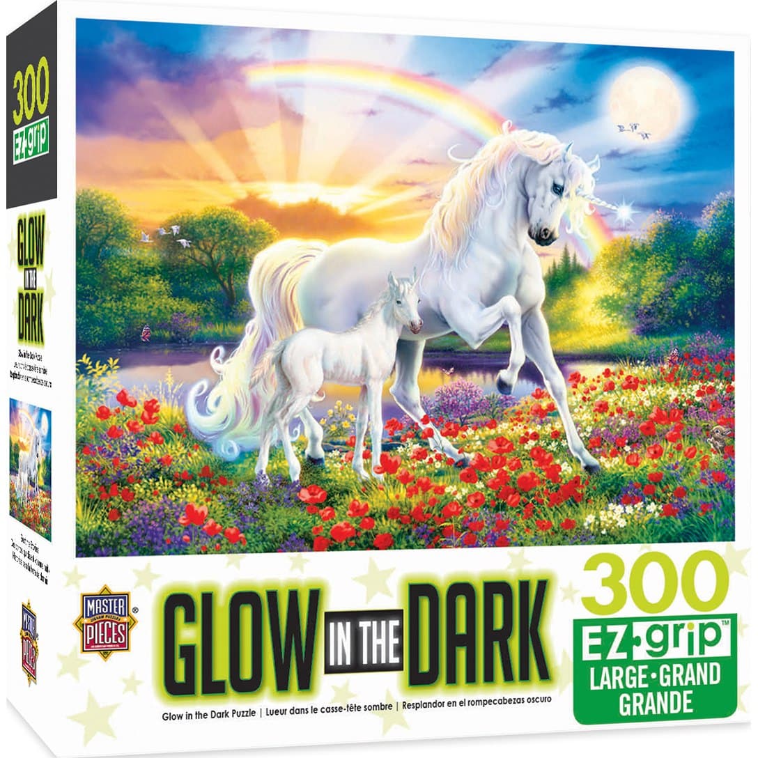 MasterPieces-Glow in the Dark - Bedtime Stories - 300 Piece Puzzle-31853-Legacy Toys