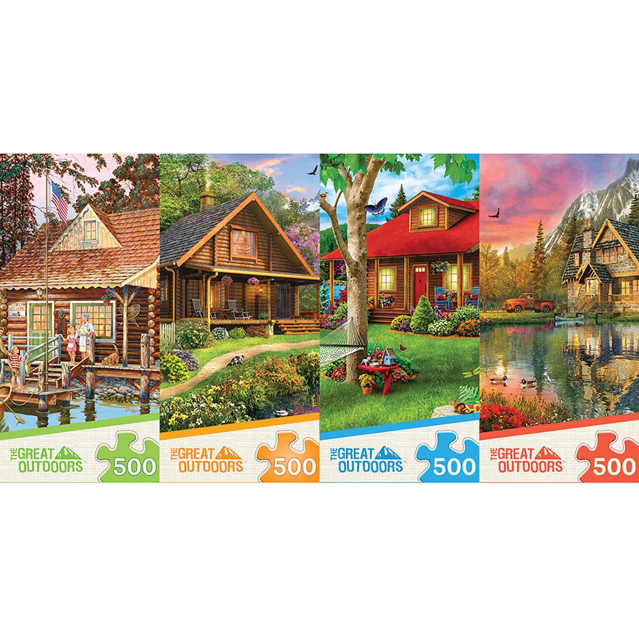 Great Outdoors - Assortment - 500 Piece Puzzle