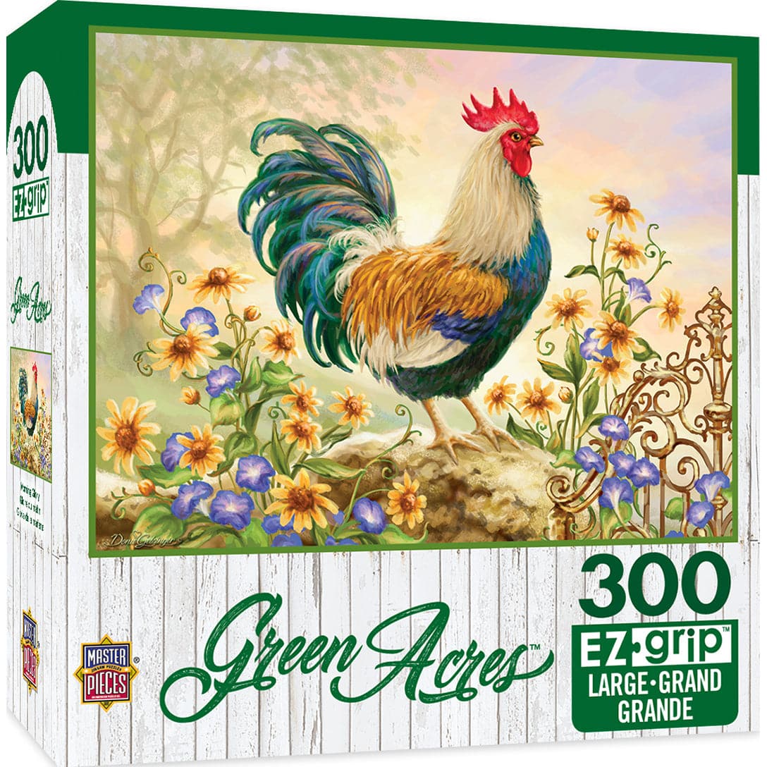 MasterPieces-Green Acres - Morning Glory - 300 Piece EzGrip Puzzle-31816-Legacy Toys