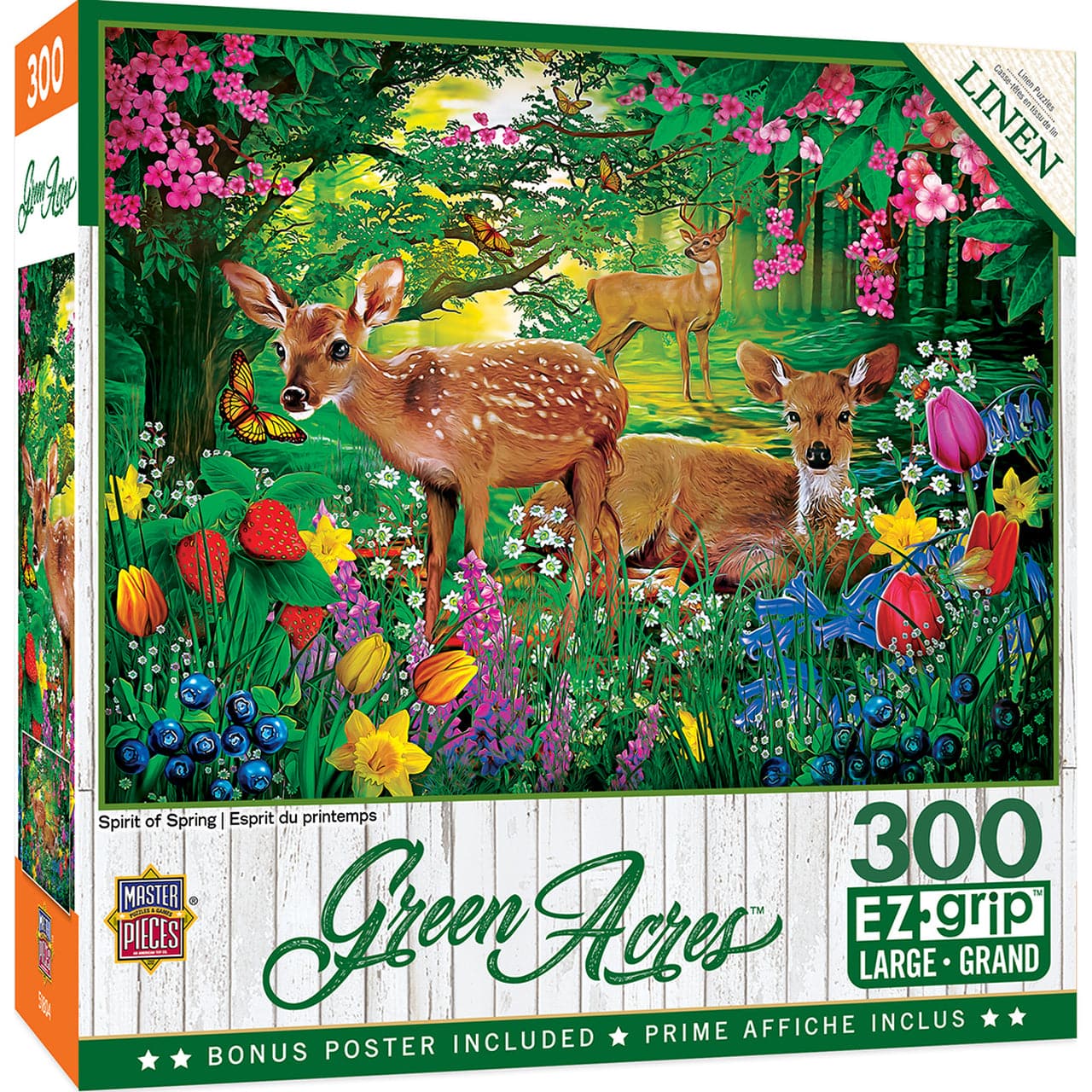 MasterPieces-Green Acres - Spirit of Spring - 300 Piece EzGrip Puzzle-32107-Legacy Toys