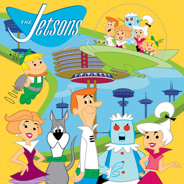 MasterPieces-Hanna-Barbera - Jetsons - 500 Piece Cube Puzzle-32369-Legacy Toys