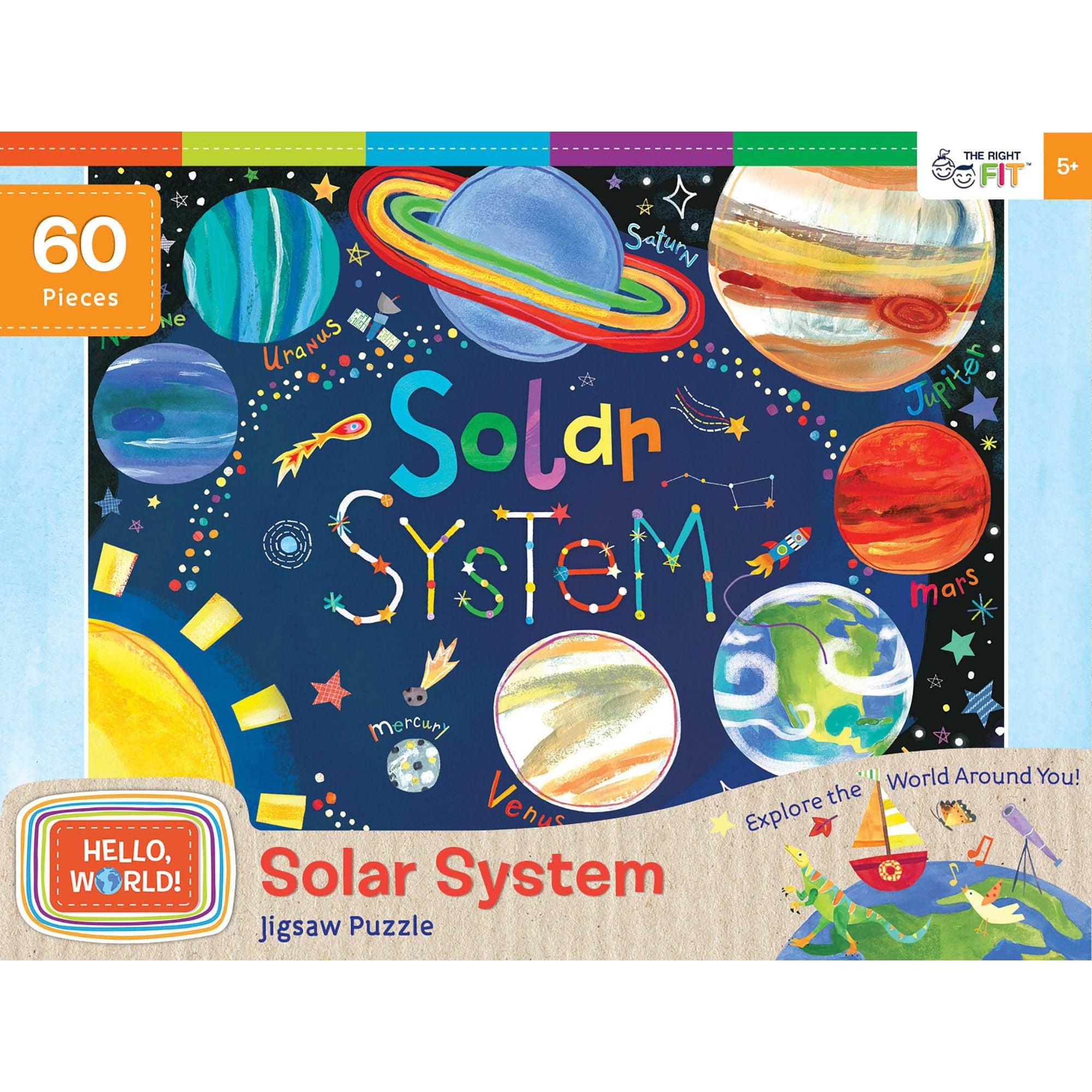 MasterPieces-Hello World! - Solar System - 60pc Puzzle-12234-Legacy Toys