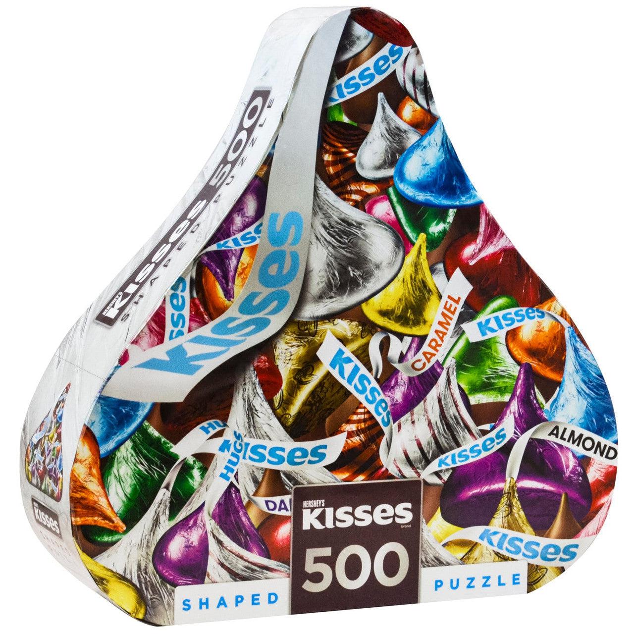 MasterPieces-Hershey - Kiss - 500 Piece Shaped Puzzle-31710-Legacy Toys