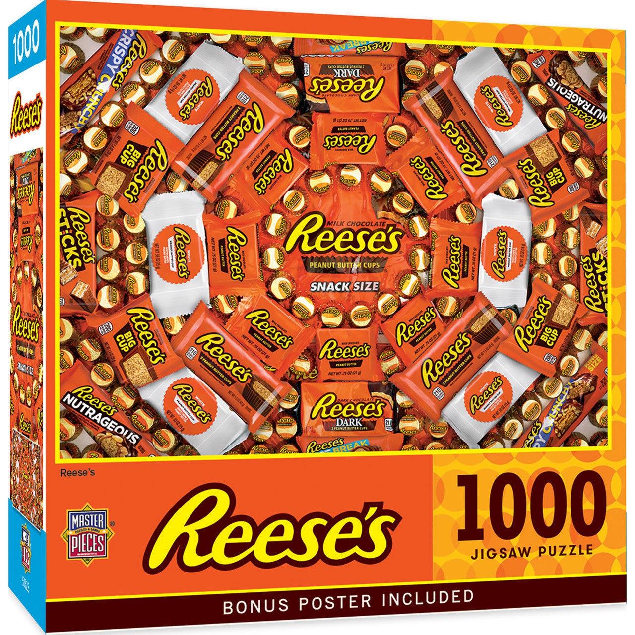 MasterPieces-Hershey - Reese's - 1000 Piece Puzzle-72333-Legacy Toys