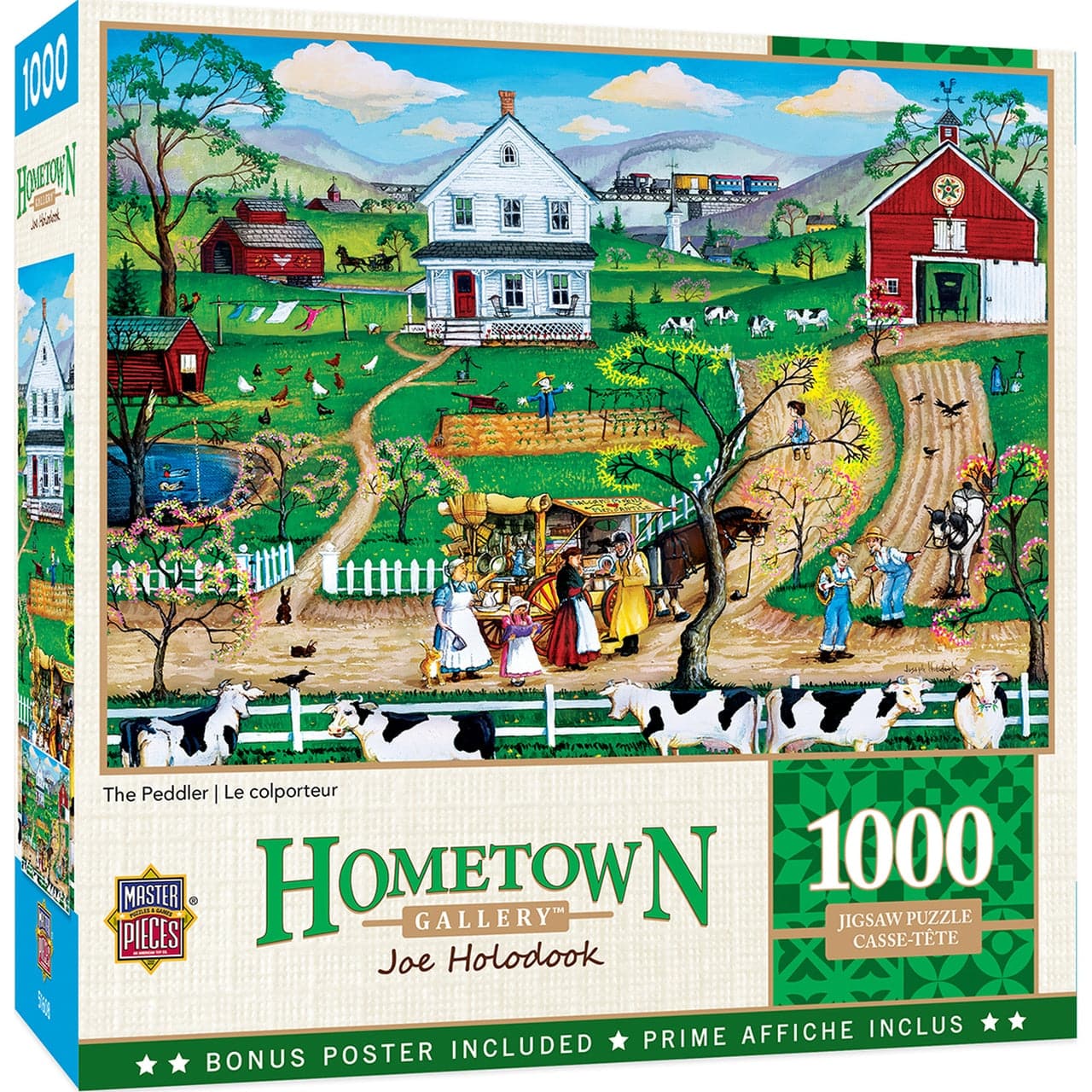 MasterPieces-Hometown Gallery - Honey Mill - 1000 Piece Puzzle-71731-Legacy Toys