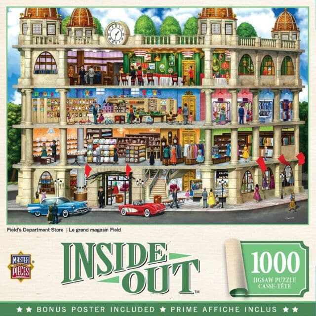 MasterPieces-Inside Out - Fields Department Store - 1000 Piece Puzzle-71838-Legacy Toys