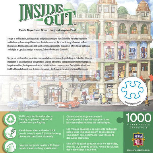 MasterPieces-Inside Out - Fields Department Store - 1000 Piece Puzzle-71838-Legacy Toys