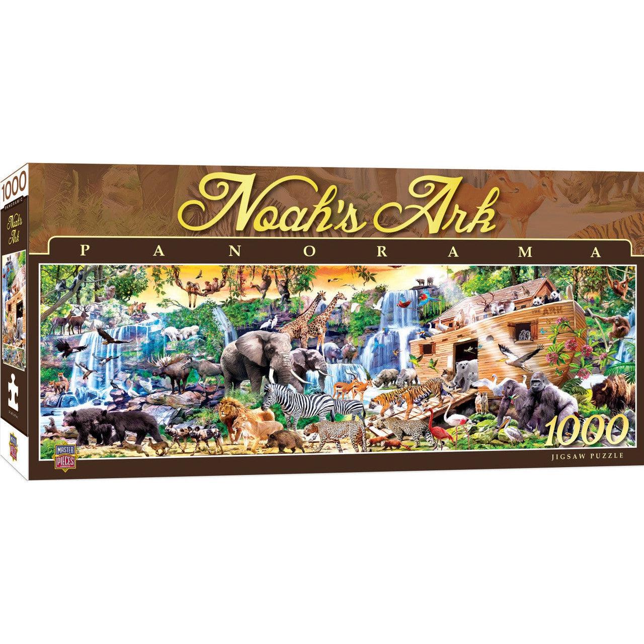 MasterPieces-Inspirational - Noah's Ark - 1000 Piece Panoramic Puzzle-72185-Legacy Toys