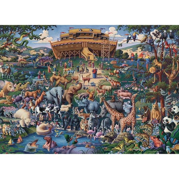 MasterPieces-Inspirational Noah's Ark - 1000 Piece Puzzle-72082-Legacy Toys