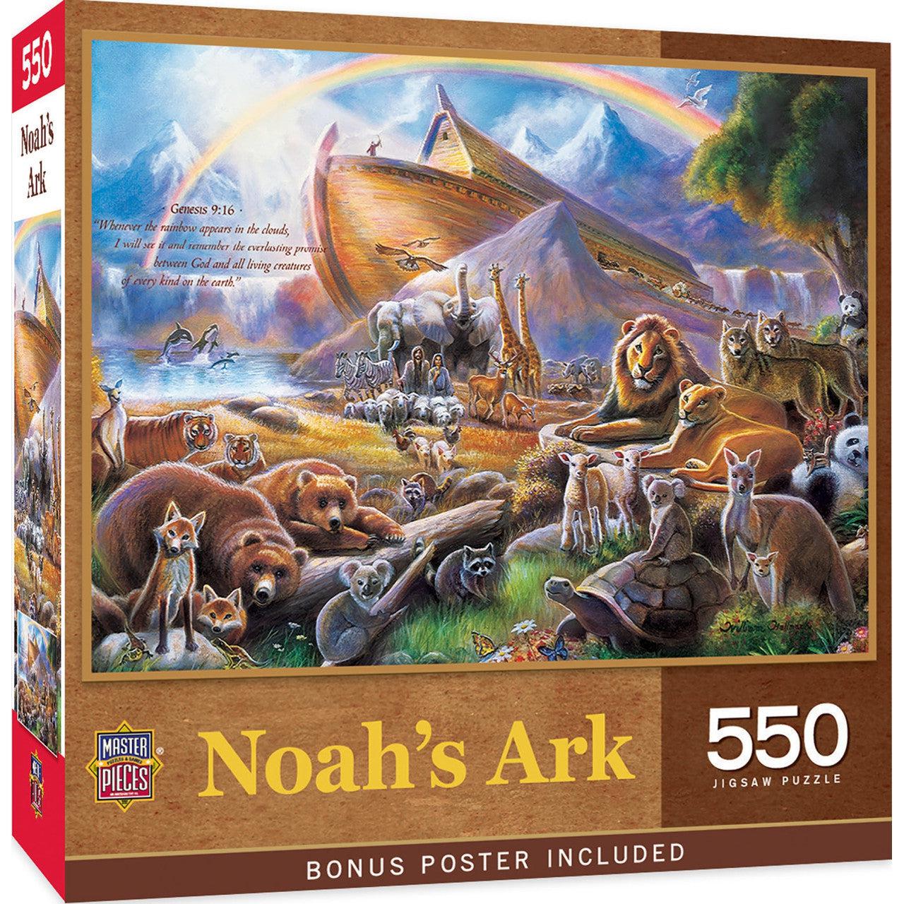 MasterPieces-Inspirational - Noah’s Ark - 500 Piece Puzzle-32078-Legacy Toys