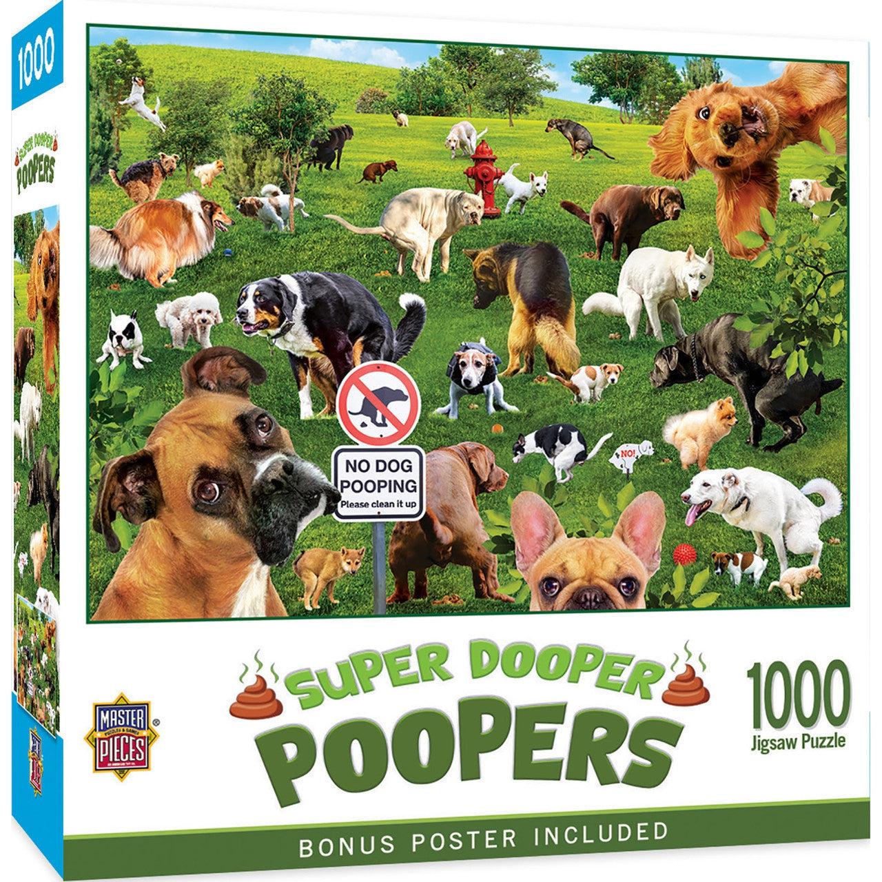 MasterPieces-Internet Sensations - Super Dooper Pooper - 1000 Piece Puzzle-72365-Legacy Toys