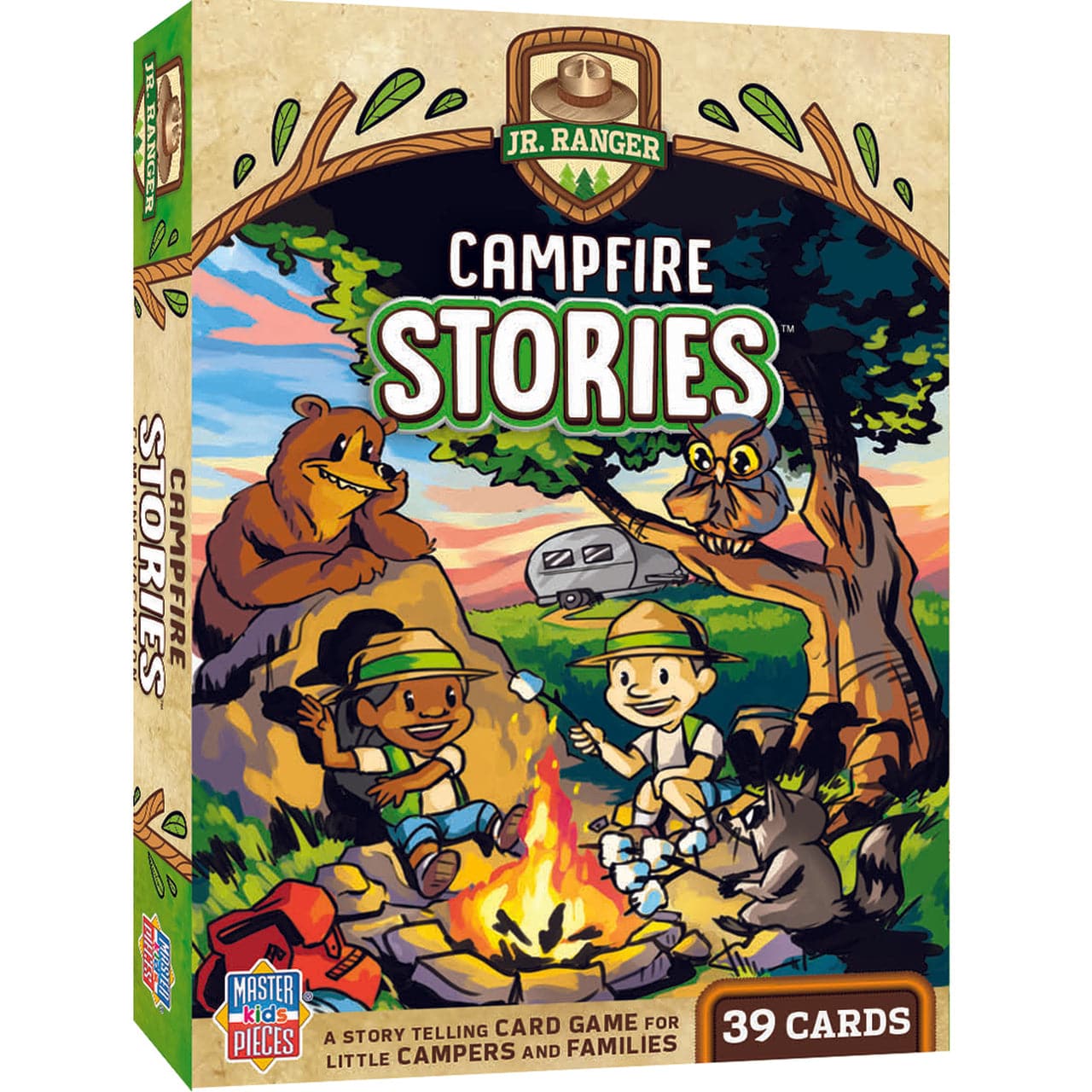 MasterPieces-Jr Ranger - Campfire Stories Game-41976-Legacy Toys