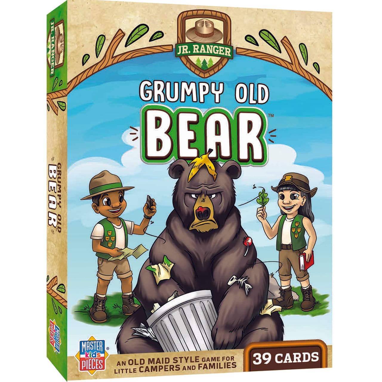 MasterPieces-Jr Ranger - Grumpy Old Bear Game-41978-Legacy Toys