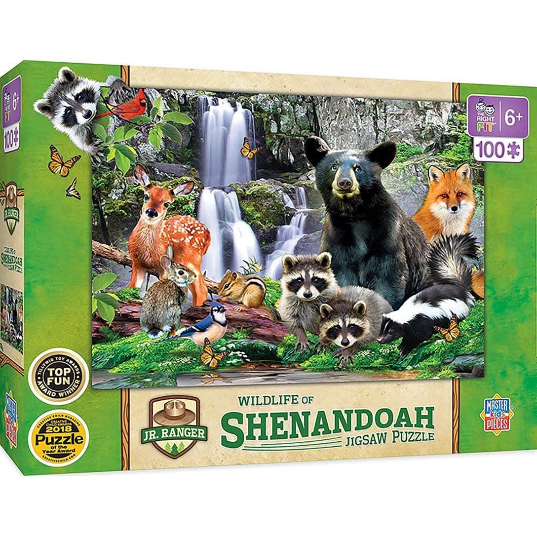MasterPieces-Jr Ranger - Shenandoah National Park - 100 Piece Puzzle-12007-Legacy Toys