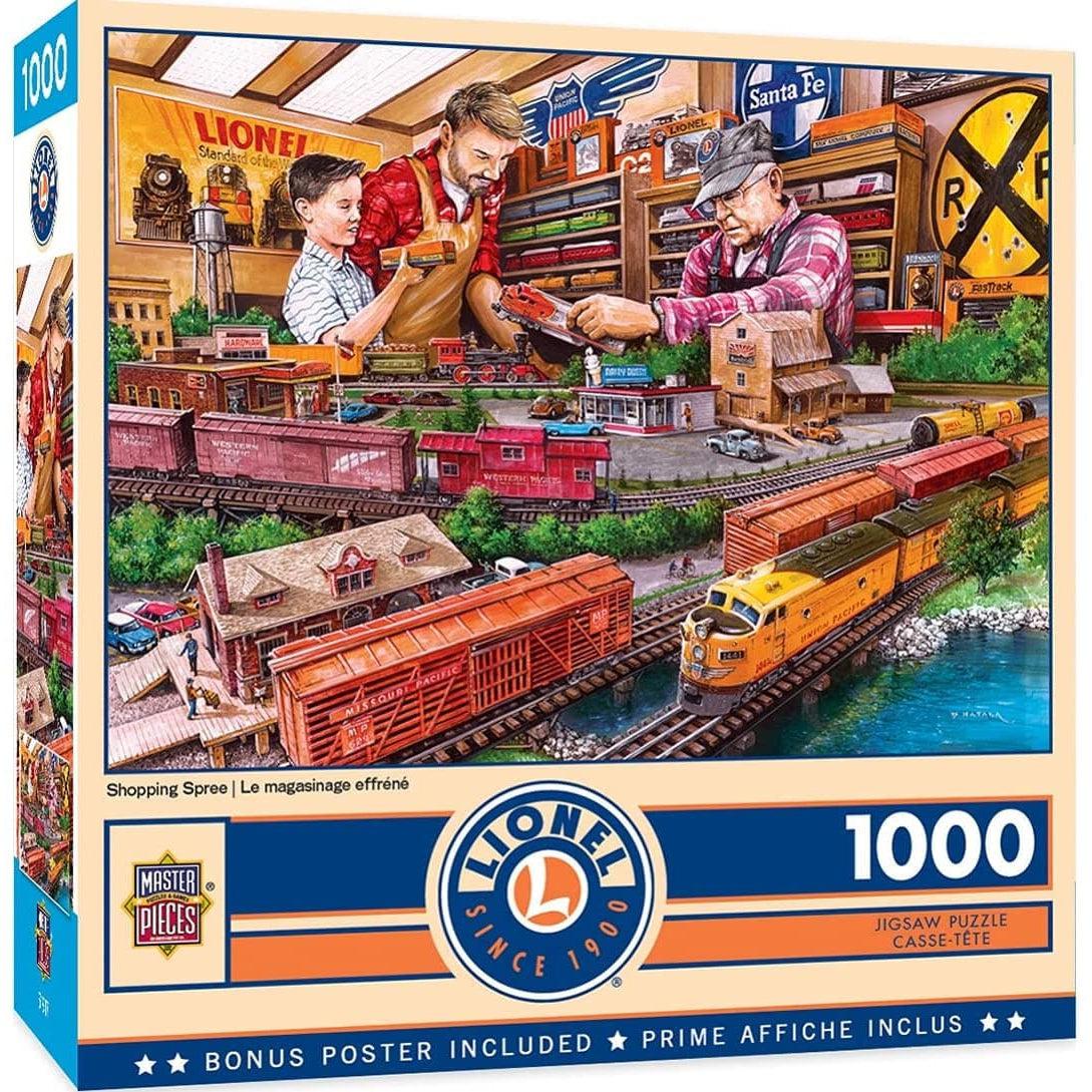 MasterPieces-Lionel - Shopping Spree - 1000 Piece Puzzle-72031-Legacy Toys