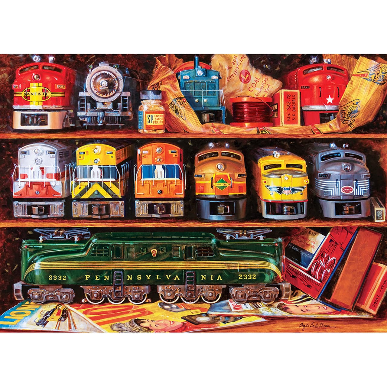 MasterPieces-Lionel - Well Stocked Shelves - 1000 Piece Puzzle-71937-Legacy Toys