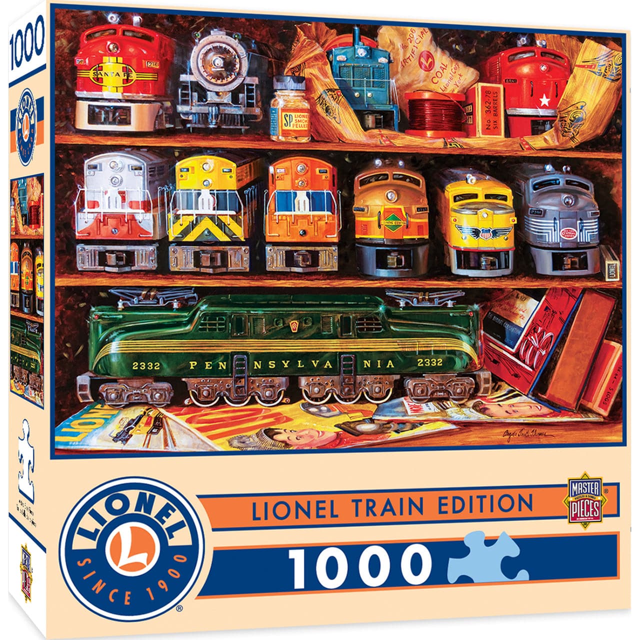 MasterPieces-Lionel - Well Stocked Shelves - 1000 Piece Puzzle-71937-Legacy Toys