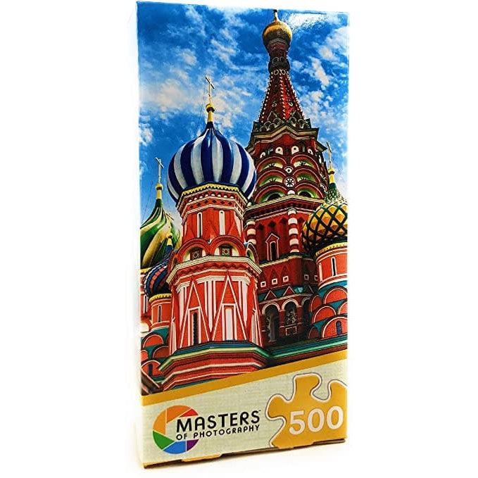 MasterPieces-Masters of Photography - Assortment - 500 Piece Puzzle-32061-St Basil Cathedral-Legacy Toys