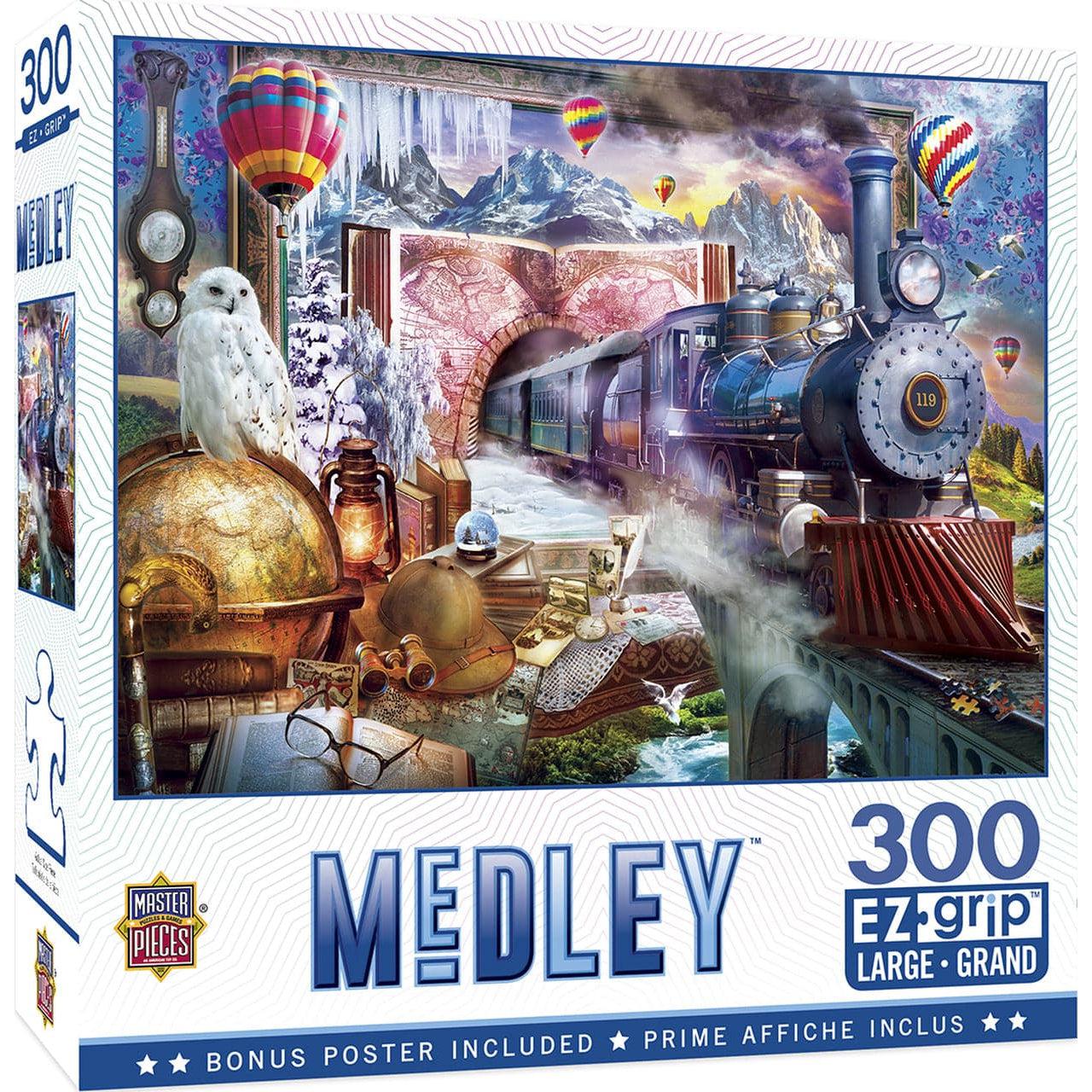 MasterPieces-Medley - Magical Journey - 300 Piece EzGrip Puzzle-32034-Legacy Toys