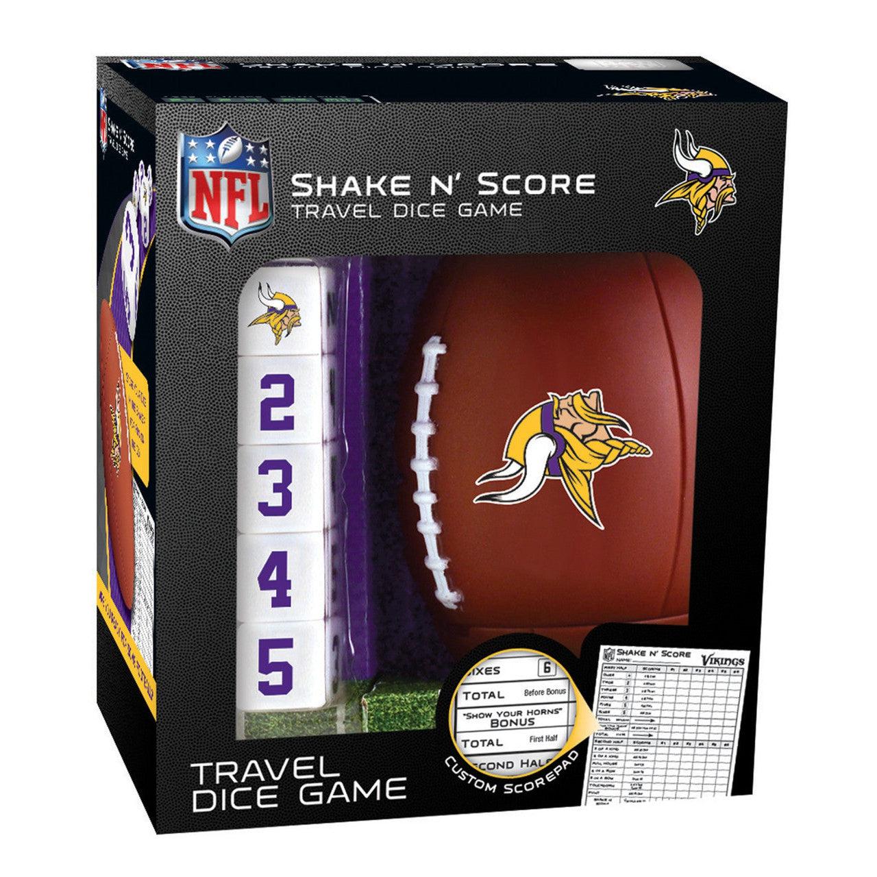 MasterPieces-Minnesota Vikings Shake N' Score-MIV3090-Legacy Toys