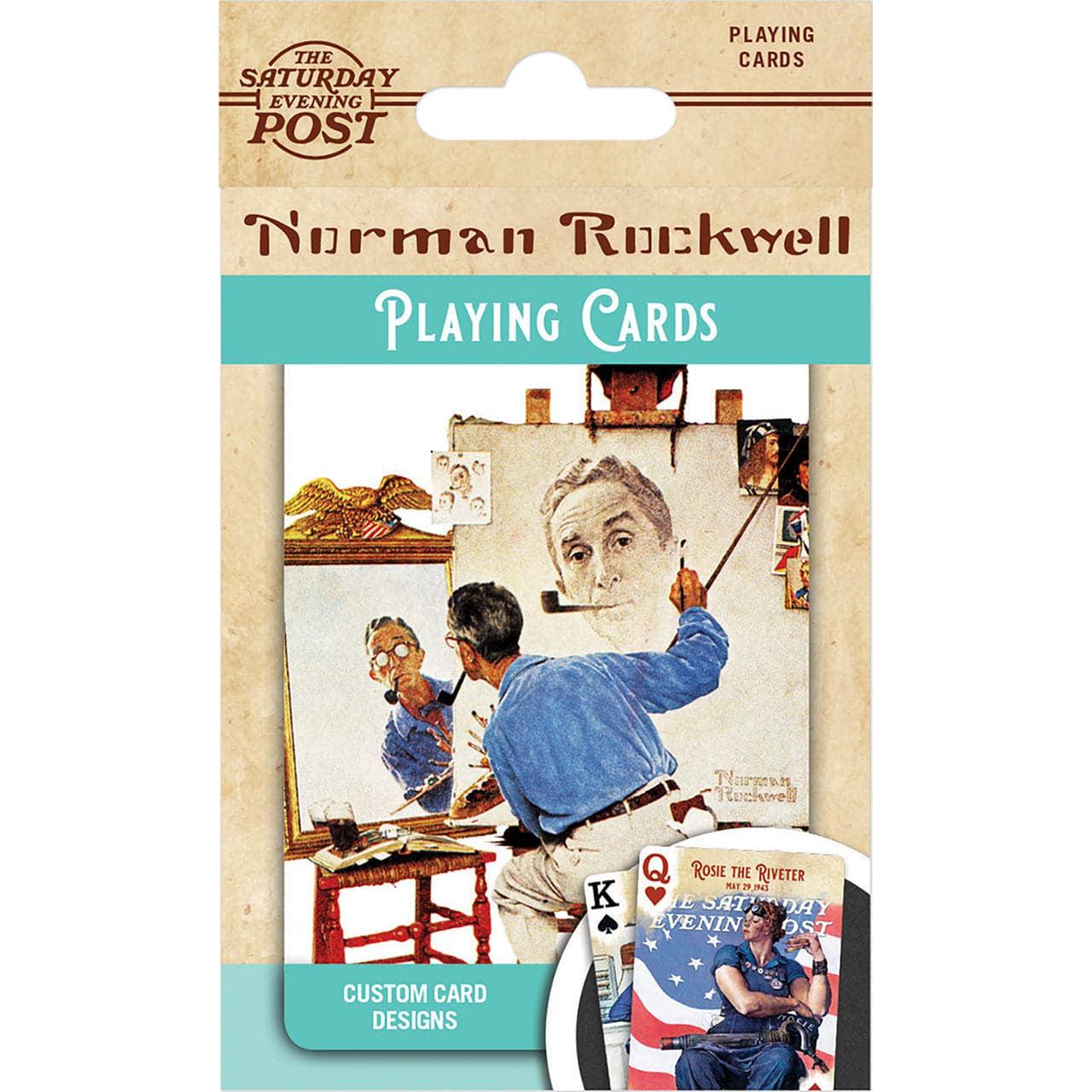 MasterPieces-Norman Rockwell - Playing Cards-91893-Legacy Toys