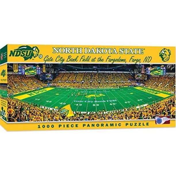MasterPieces-North Dakota State - 1000 Piece Panoramic Puzzle-NDS1030-Legacy Toys