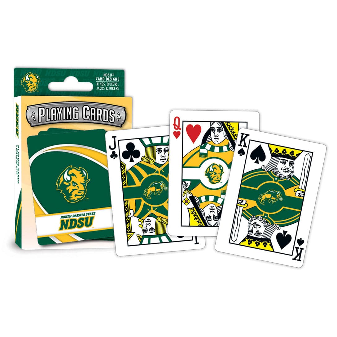 MasterPieces-North Dakota State Playing Cards-91880-Legacy Toys