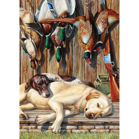 MasterPieces-Realtree - All Tuckered Out - 1000 Piece Puzzle-71941-Legacy Toys