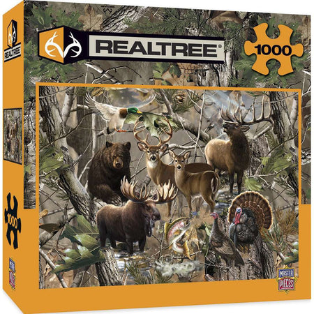 MasterPieces-Realtree - Open Season - 1000 Piece Puzzle-72081-Legacy Toys