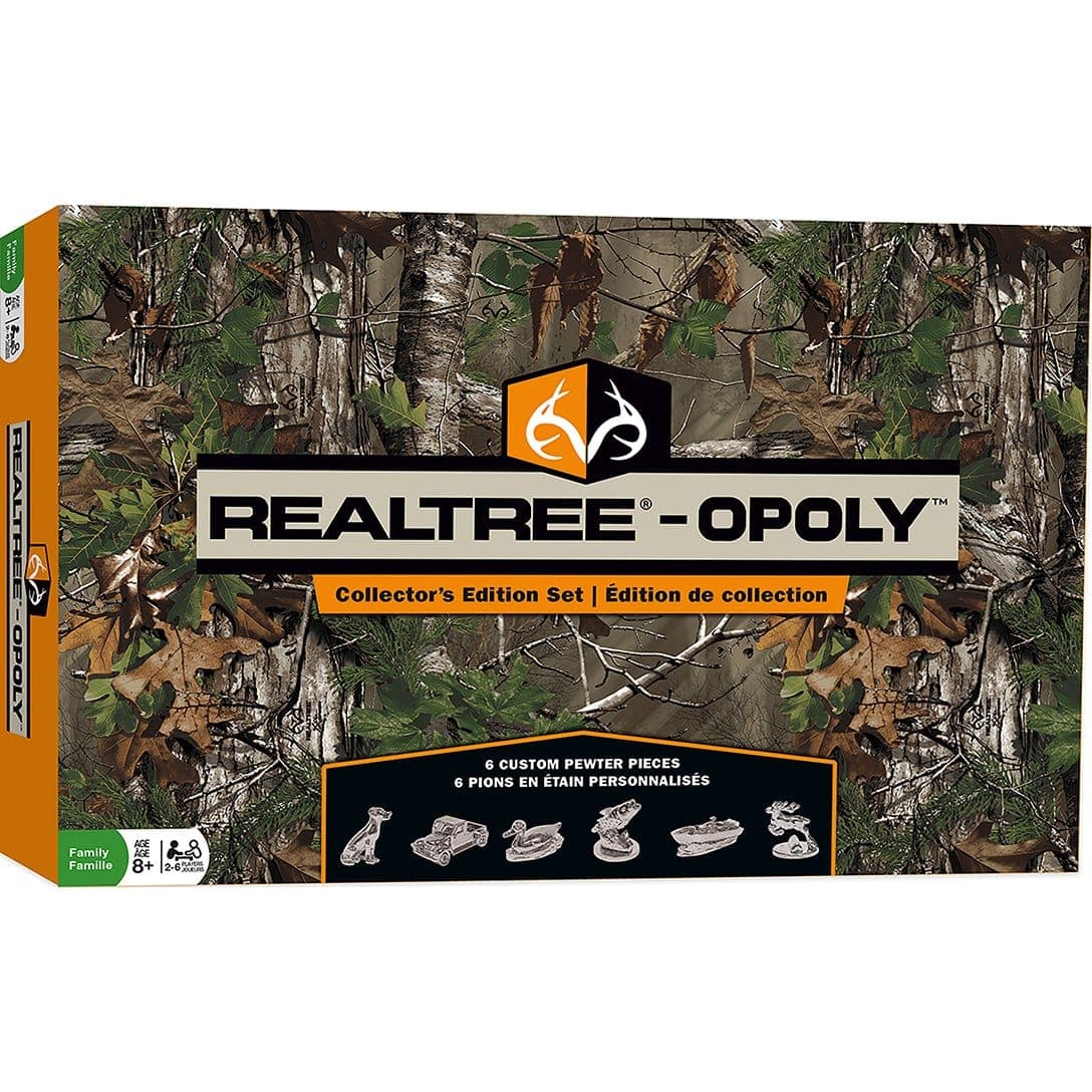 MasterPieces-Realtree Opoly Board Game-41881-Legacy Toys