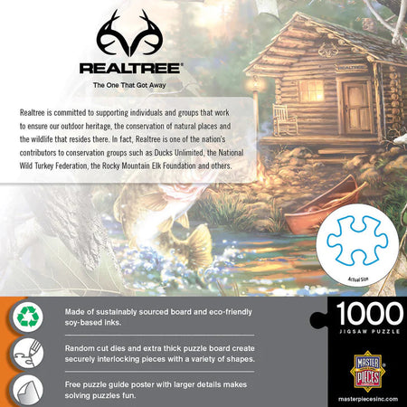 MasterPieces-Realtree - The One That Got Away - 1000 Piece Puzzle-72070-Legacy Toys