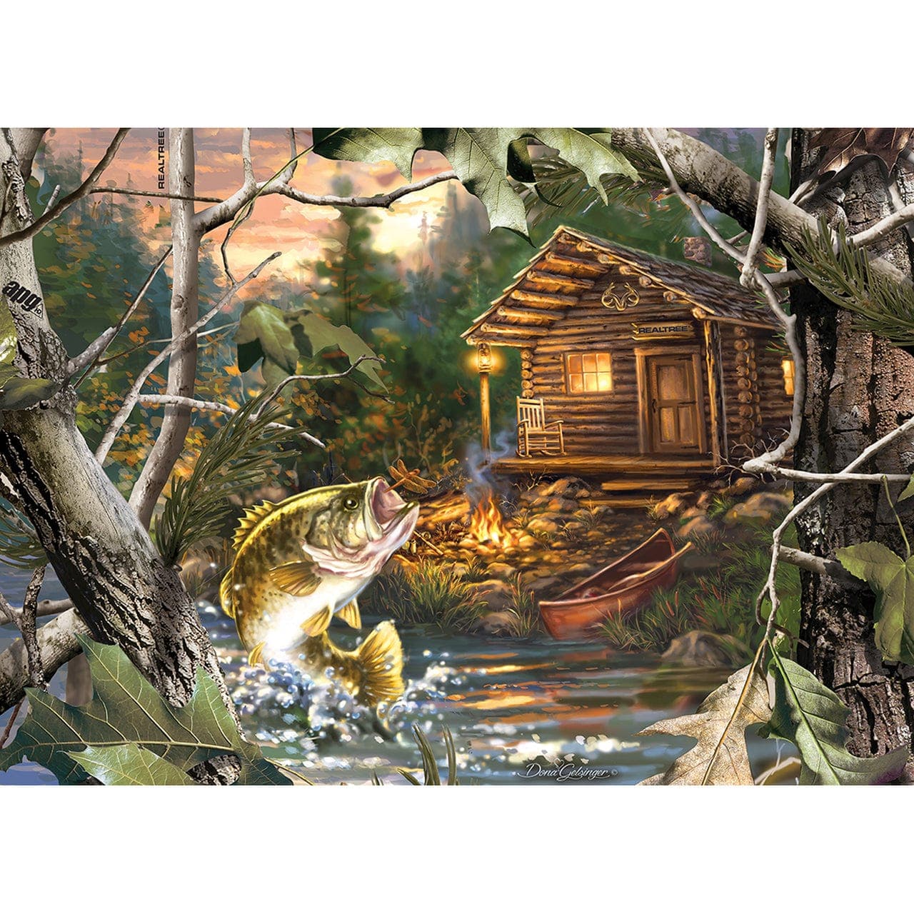 MasterPieces-Realtree - The One That Got Away - 1000 Piece Puzzle-72070-Legacy Toys