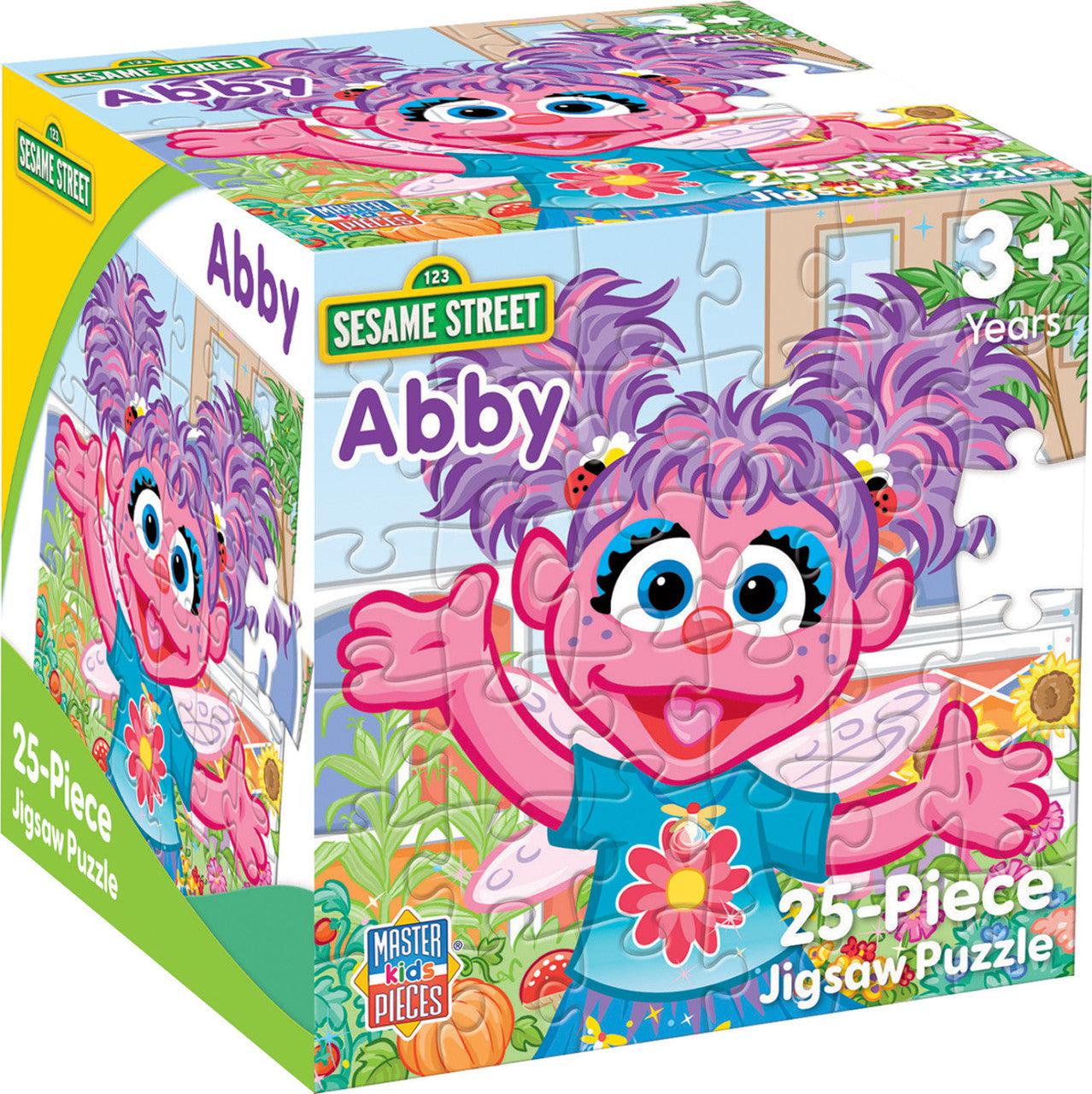 MasterPieces-Sesame Street - Abby - 25pc Cube Puzzle-12348-Legacy Toys
