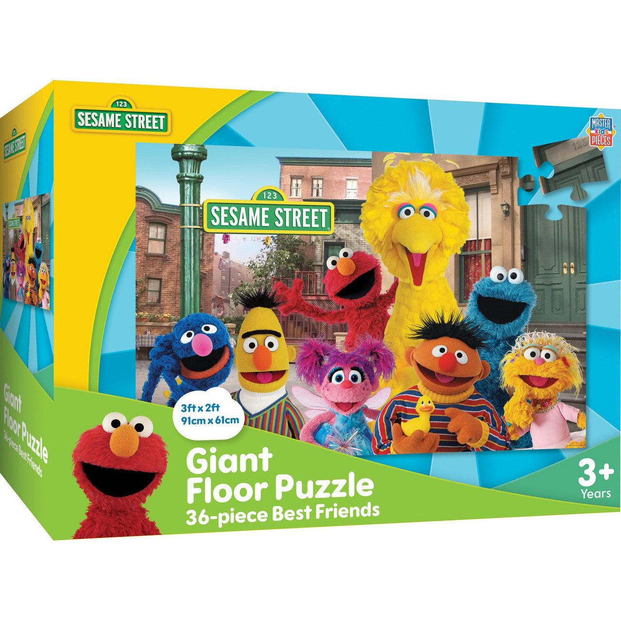 MasterPieces-Sesame Street - Best Friends - 36pc Floor Puzzle-12345-Legacy Toys