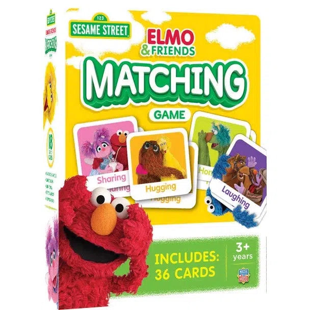 MasterPieces-Sesame Street Elmo & Friends Matching Game-42112-Legacy Toys