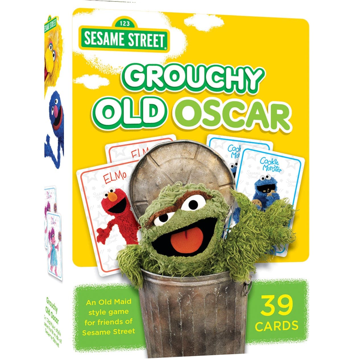 MasterPieces-Sesame Street Grouchy Old Oscar Card Game-42110-Legacy Toys