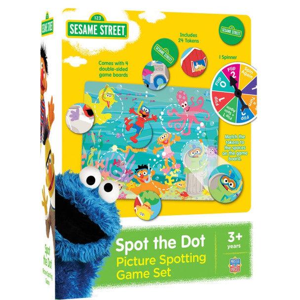 MasterPieces-Sesame Street - Spot the Dot Picture Spotting Game Set-13399-Legacy Toys