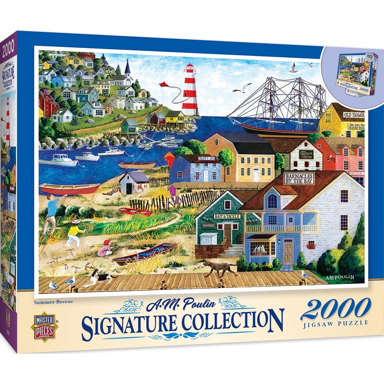 MasterPieces-Signature Collection - Summer Breeze - 2000 Piece Puzzle-72135-Legacy Toys