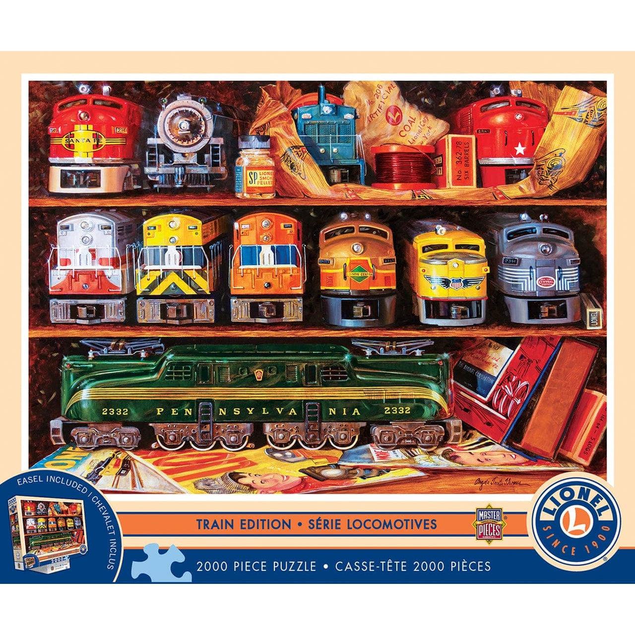 MasterPieces-Signature Series Lionel - Well Stocked Shelves - 2000 Piece Puzzle-72046-Legacy Toys