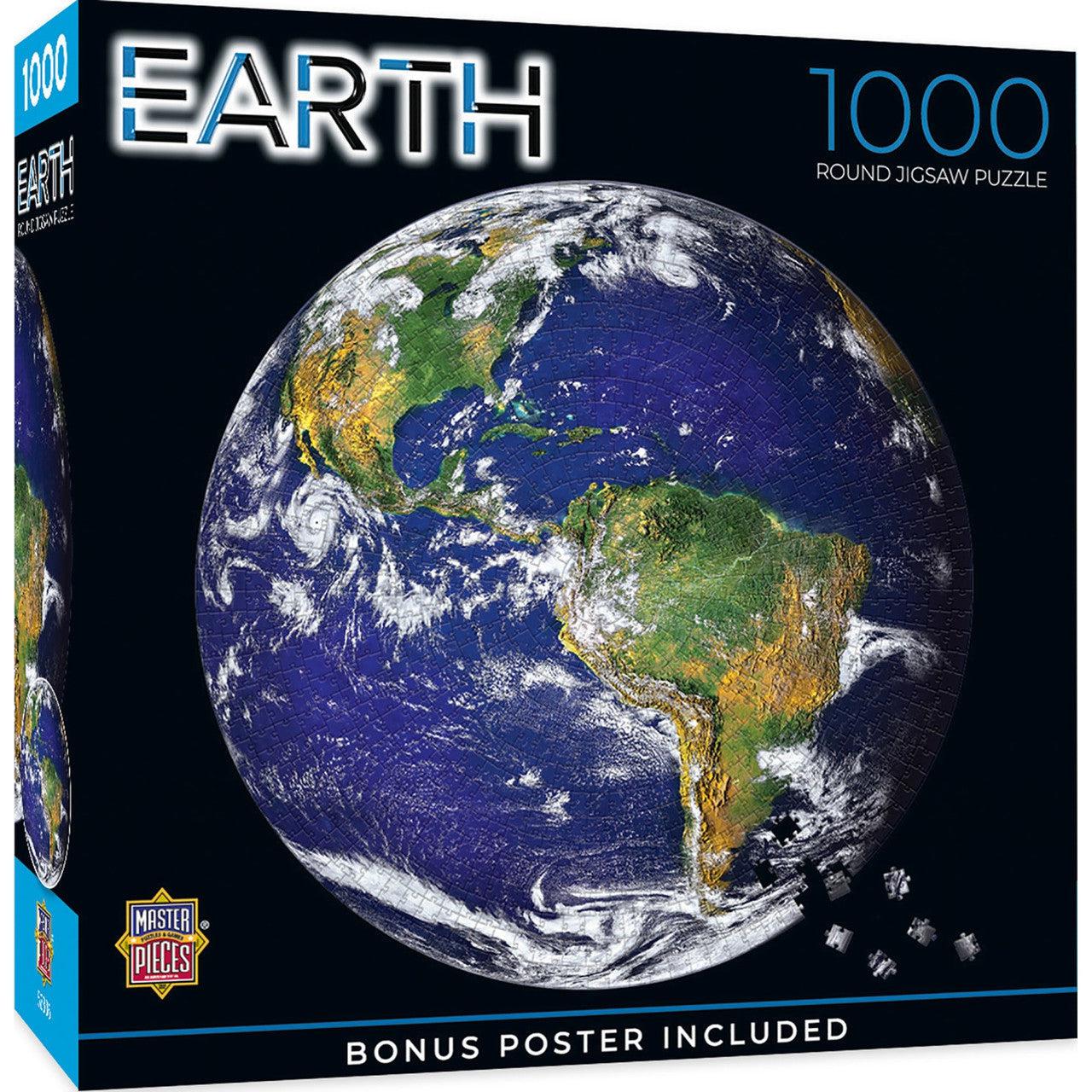 MasterPieces-Solar System - Earth - 1000 Piece Puzzle-72308-Legacy Toys