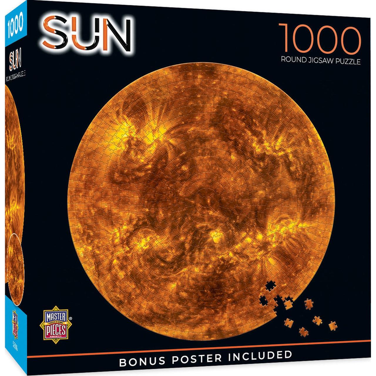 MasterPieces-Solar System - Sun - 1000 Piece Puzzle-72310-Legacy Toys